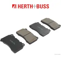 HERTH+BUSS Bremsen Bremsscheiben + Bel&auml;ge f&uuml;r MITSUBISHI LANCER VII EVO vorne