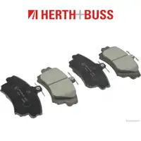 HERTH+BUSS Bremsen Kit Bremsscheiben + Bel&auml;ge f&uuml;r MITSUBISHI CARISMA (DA_) vorne