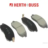 HERTH+BUSS JAKOPARTS Bremsbel&auml;ge Bremsbelagsatz ohne Warnkontaktkabel vorne