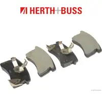 HERTH+BUSS Bremsen Bremsscheiben + Bel&auml;ge f&uuml;r DAIHATSU CUORE III 0.8 41 PS vorne