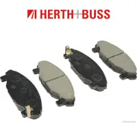 HERTH+BUSS Bremsen Kit Bremsscheiben + Bel&auml;ge f&uuml;r DAIHATSU CHARADE IV 1.3i vorne