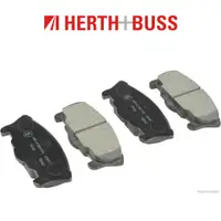 HERTH+BUSS Bremsen Kit Bremsscheiben + Bel&auml;ge f&uuml;r DAIHATSU MOVE 0.8 42 PS vorne