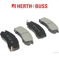 HERTH+BUSS JAKOPARTS Bremsbel&auml;ge Bremsbelagsatz ohne Warnkontaktkabel vorne