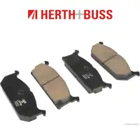 HERTH+BUSS Bremsen Bremsscheiben + Bel&auml;ge f&uuml;r SUZUKI SWIFT I (AA) 1.0 1.3 vorne