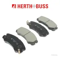 HERTH+BUSS JAKOPARTS Bremsbel&auml;ge Bremsbelagsatz ohne Warnkontaktkabel vorne