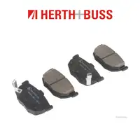 HERTH+BUSS Bremsen Kit Bremsscheiben + Bel&auml;ge f&uuml;r HYUNDAI COUPE (GK) (RD) hinten