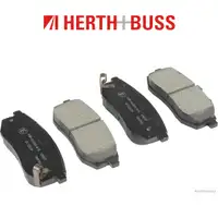 HERTH+BUSS JAKOPARTS Bremsbel&auml;ge Bremsbelagsatz ohne Warnkontaktkabel hinten