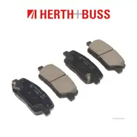 HERTH+BUSS Bremsen Bremsscheiben + Bremsbel&auml;ge f&uuml;r KIA SORENTO II (XM) hinten