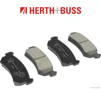 HERTH+BUSS Bremsen Bremsscheiben + Bel&auml;ge f&uuml;r CHEVROLET DAEWOO LACETTI hinten