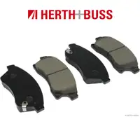 HERTH+BUSS Bremsen Kit Bremsscheiben + Bel&auml;ge f&uuml;r CHEVROLET CRUZE ORLANDO hinten