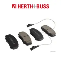 HERTH+BUSS Bremsscheiben + Bel&auml;ge f&uuml;r NISSAN NT 400 / CABSTAR ohne ABS hinten