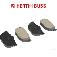 HERTH+BUSS JAKOPARTS Bremsbel&auml;ge Bremsbelagsatz ohne Warnkontaktkabel hinten