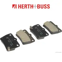 HERTH+BUSS Bremsen Bremsscheiben + Bremsbel&auml;ge f&uuml;r TOYOTA RAV 4 II (_A2_) hinten