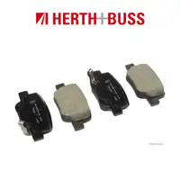HERTH+BUSS JAKOPARTS Bremsbel&auml;ge Bremsbelagsatz ohne Warnkontaktkabel hinten