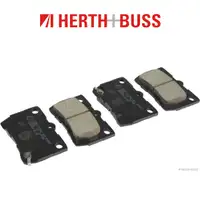 HERTH+BUSS JAKOPARTS Bremsbel&auml;ge LEXUS GS 300 430 460 IS 250 200d 220d hinten