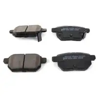 HERTH+BUSS Bremsen Bremsscheiben + Bel&auml;ge f&uuml;r TOYOTA AURIS E15 1.8 Hybrid hinten