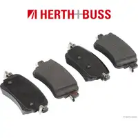 HERTH+BUSS JAKOPARTS Bremsbel&auml;ge f&uuml;r TOYOTA PROACE 1.6 D 2.0 D ab 05.2016 hinten