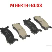 HERTH+BUSS JAKOPARTS Bremsbel&auml;ge MAZDA 323 III 1.6 GT MX-3 (EC) 1.6i 1.8i hinten