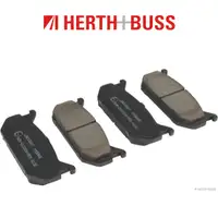 HERTH+BUSS JAKOPARTS Bremsbel&auml;ge Bremsbelagsatz ohne Warnkontaktkabel hinten
