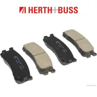 HERTH+BUSS Bremsen Kit Bremsscheiben + Bremsbel&auml;ge f&uuml;r MAZDA XEDOS 9 (TA) hinten