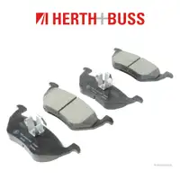 HERTH+BUSS Bremsen Kit Bremsscheiben + Bel&auml;ge f&uuml;r MAZDA TRIBUTE (EP) hinten