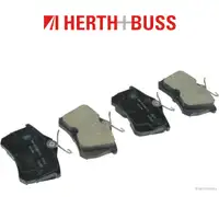 HERTH+BUSS Bremsen Kit Bremsscheiben + Bremsbel&auml;ge f&uuml;r HONDA ACCORD VI hinten