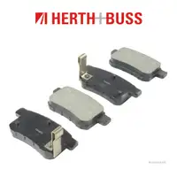 HERTH+BUSS JAKOPARTS Bremsbel&auml;ge Bremsbelagsatz ohne Warnkontaktkabel hinten