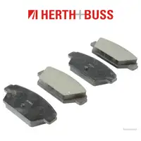 HERTH+BUSS JAKOPARTS Bremsbel&auml;ge Bremsbelagsatz ohne Warnkontaktkabel hinten