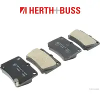 HERTH+BUSS JAKOPARTS Bremsbel&auml;ge MITSUBISHI PAJERO SPORT I 3.0 V6 2.5 TD hinten