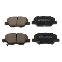 HERTH+BUSS Bremsen Bremsscheiben + Bel&auml;ge f&uuml;r MITSUBISHI OUTLANDER III hinten