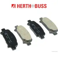 HERTH+BUSS JAKOPARTS Bremsbel&auml;ge f&uuml;r SUBARU FORESTER IMPREZA LEGACY 3 4 hinten