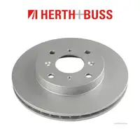 HERTH+BUSS Bremsen Kit Bremsscheiben + Bremsbel&auml;ge f&uuml;r HONDA ACCORD VI 1.6 vorne
