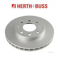 HERTH+BUSS Bremsen Kit Bremsscheiben + Bel&auml;ge f&uuml;r KIA JOICE 2.0 120/139 PS vorne