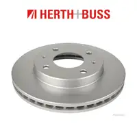 HERTH+BUSS Bremsen Bremsscheiben + Bel&auml;ge f&uuml;r MITSUBISHI GALANT IV V VI vorne