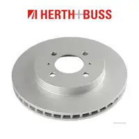 HERTH+BUSS Bremsen Bremsscheiben + Bel&auml;ge f&uuml;r MITSUBISHI LANCER V 1.8 16V vorne