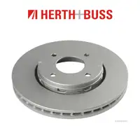 HERTH+BUSS Bremsscheiben + Bel&auml;ge f&uuml;r MITSUBISHI COLT VI SMART FORFOUR 454 vorne