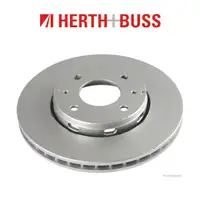 HERTH+BUSS Bremsen Kit Bremsscheiben + Bel&auml;ge f&uuml;r MITSUBISHI CARISMA (DA_) vorne
