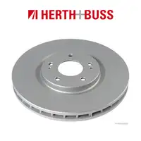 HERTH+BUSS Bremsen Bremsscheiben + Bel&auml;ge f&uuml;r MITSUBISHI LANCER VII EVO vorne