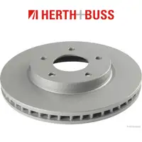 HERTH+BUSS Bremsen Bremsscheiben + Bremsbel&auml;ge f&uuml;r MITSUBISHI LANCER VIII vorne