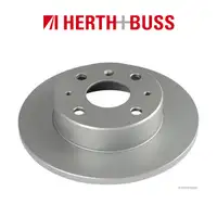 HERTH+BUSS Bremsen Kit Bremsscheiben + Bel&auml;ge f&uuml;r DAIHATSU CHARADE IV 1.3i vorne