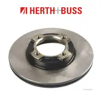 HERTH+BUSS Bremsen Bremsscheiben + Bel&auml;ge f&uuml;r DAIHATSU CUORE III 0.8 41 PS vorne