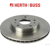 HERTH+BUSS Bremsen Bremsscheiben + Bel&auml;ge f&uuml;r SUZUKI SX4 (EY GY) 1.6 107PS vorne