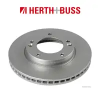 HERTH+BUSS Bremsen Bremsscheiben + Bel&auml;ge f&uuml;r KIA SORENTO I (JC) 2.5 CRDi vorne