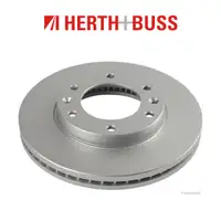 HERTH+BUSS JAKOPARTS Bremsscheiben f&uuml;r HYUNDAI H-1 (TQ) KIA RIO II (JB) vorne