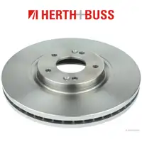 HERTH+BUSS Bremsen Bremsscheiben + Bel&auml;ge f&uuml;r HYUNDAI ix55 3.0 V6 CRDi 4WD vorne