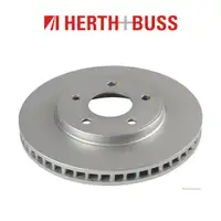 HERTH+BUSS Bremsen Bremsscheiben + Bel&auml;ge f&uuml;r NISSAN LEAF ZE0 bis 05.2014 vorne