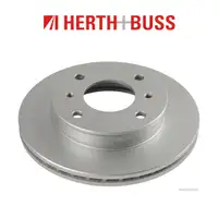 HERTH+BUSS JAKOPARTS Bremsscheiben Satz f&uuml;r NISSAN PRIMERA (P10) ohne ABS vorne