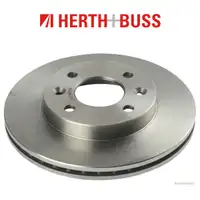 HERTH+BUSS Bremsen Bremsscheiben + Bel&auml;ge f&uuml;r NISSAN KUBISTAR X76 1.5 dCi vorne