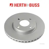HERTH+BUSS Bremsen Bremsscheiben + Bel&auml;ge f&uuml;r NISSAN TIIDA 04.2010-05.2010 vorne
