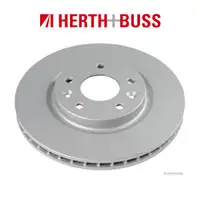 HERTH+BUSS Bremsen Bremsscheiben + Bel&auml;ge f&uuml;r NISSAN QASHQAI 2 X-TRAIL T32 vorne